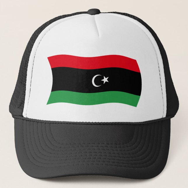 Gorra De Camionero Bandera libia (Anverso)