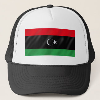 Gorra De Camionero Bandera libia de la independencia - bandera libre