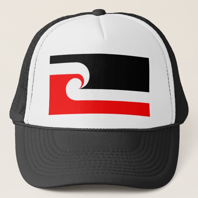 Gorra De Camionero Bandera maorí (Anverso)