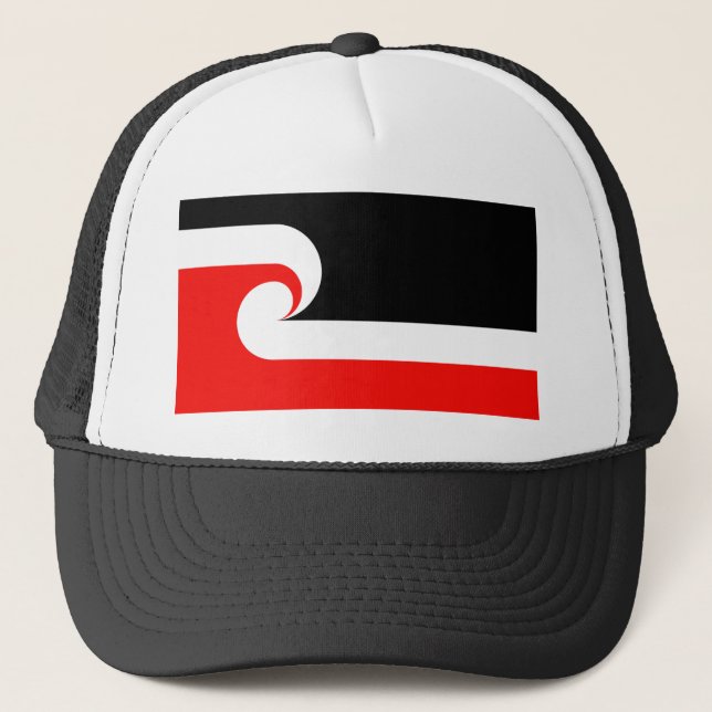 Gorra De Camionero Bandera maorí (Anverso)
