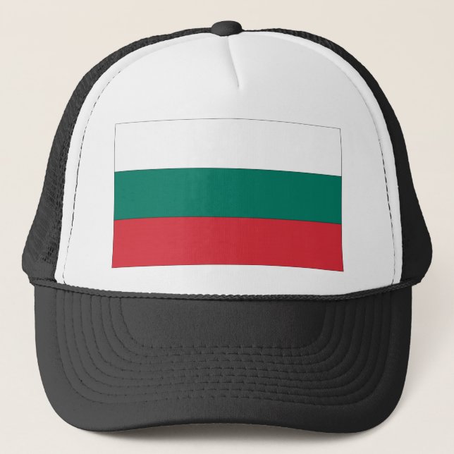 Gorra De Camionero Bandera nacional búlgara (Anverso)