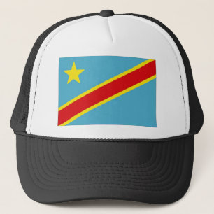 Gorra De Camionero Bandera nacional de Congo Kinshasa