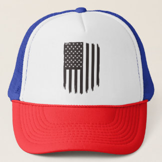 Gorra De Camionero Bandera nacional de Estados Unidos ondeando