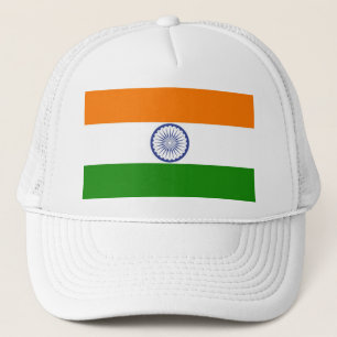 Gorra De Camionero Bandera nacional de la India Ashoka Chakra