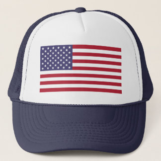 Gorra De Camionero Bandera nacional de los Estados Unidos - Escala au