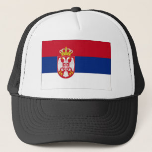 Gorra De Camionero Bandera nacional de Serbia
