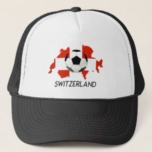 Gorra De Camionero Bandera nacional de Suiza, hermosa bandera del paí
