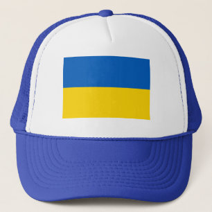 Gorra De Camionero Bandera nacional de Ucrania AZUL