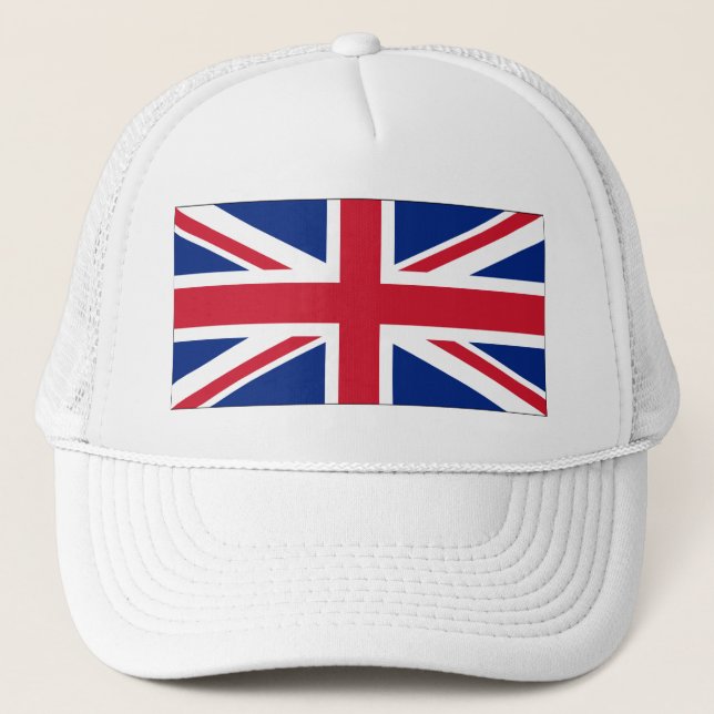 Gorra De Camionero Bandera nacional del Reino Unido (Anverso)