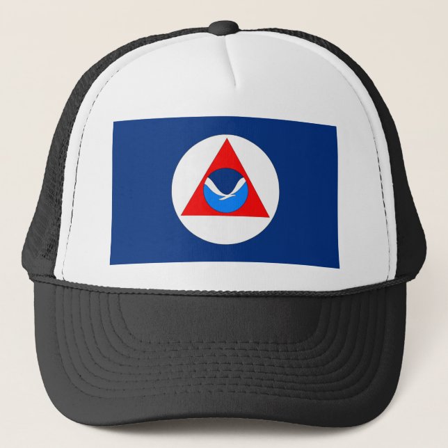 Gorra De Camionero Bandera NOAA (Anverso)