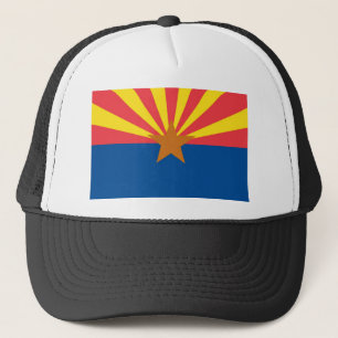 Gorra De Camionero Bandera oficial del estado de Arizona