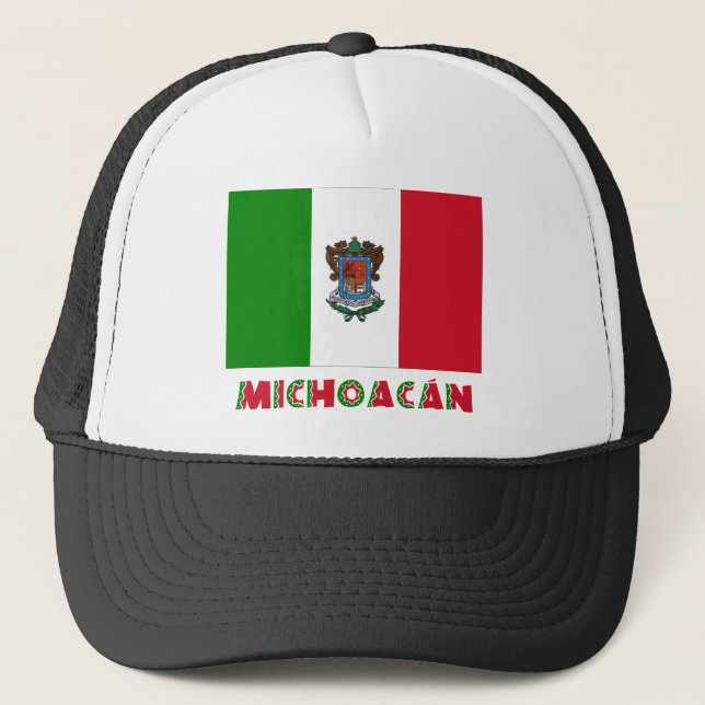 Gorra De Camionero Bandera oficiosa de Michoacán (Anverso)