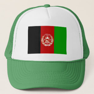 Gorra De Camionero Bandera patriótica de Afganistán