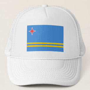 Gorra De Camionero Bandera patriótica de Aruba