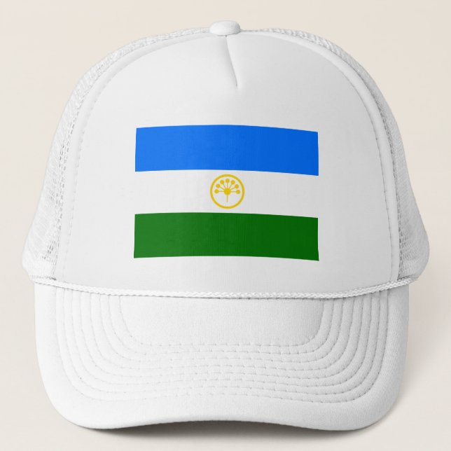 Gorra De Camionero Bandera Patriótica de Bashkortostán (Anverso)