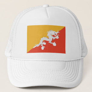 Gorra De Camionero Bandera patriótica de Bután