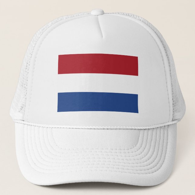 Gorra De Camionero Bandera Patriótica Holandesa (Anverso)