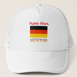 Gorra De Camionero Bandera Personalizada de Alemania Patrimonio