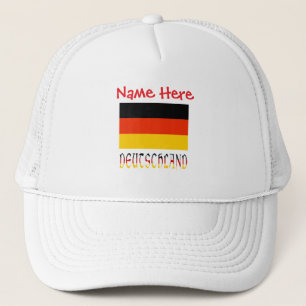 Gorra De Camionero Bandera Personalizada de Alemania Patrimonio
