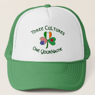 Gorra De Camionero Bandera personalizada de Bangladesh Irlanda EE. UU
