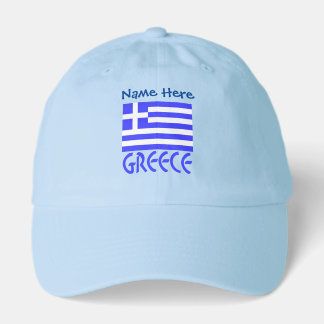 Gorra De Camionero Bandera personalizada de Grecia