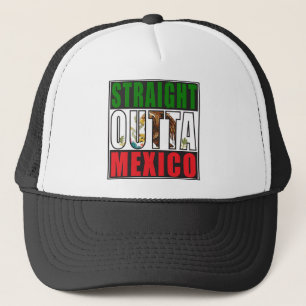 Gorra De Camionero Bandera recta de Outta México