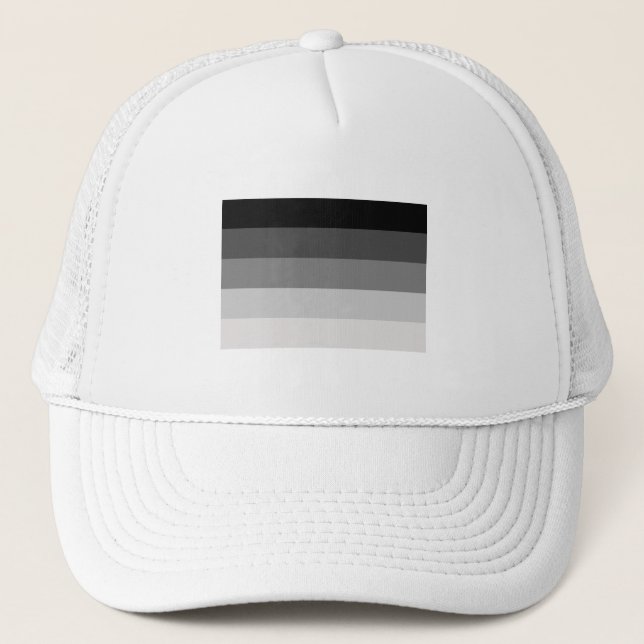 GORRA DE CAMIONERO BANDERA RECTA OFICIAL DE ORGULLO (Anverso)