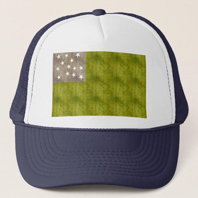 Gorra De Camionero Bandera retra de la república de Vermont del (Anverso)