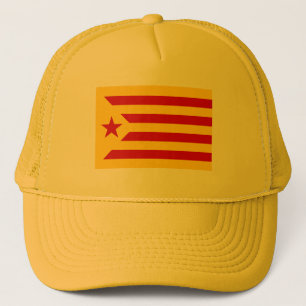 Gorra De Camionero Bandera roja de Cataluña