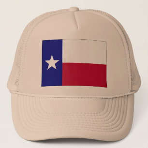 Gorra De Camionero Bandera solitaria de la estrella de Tejas