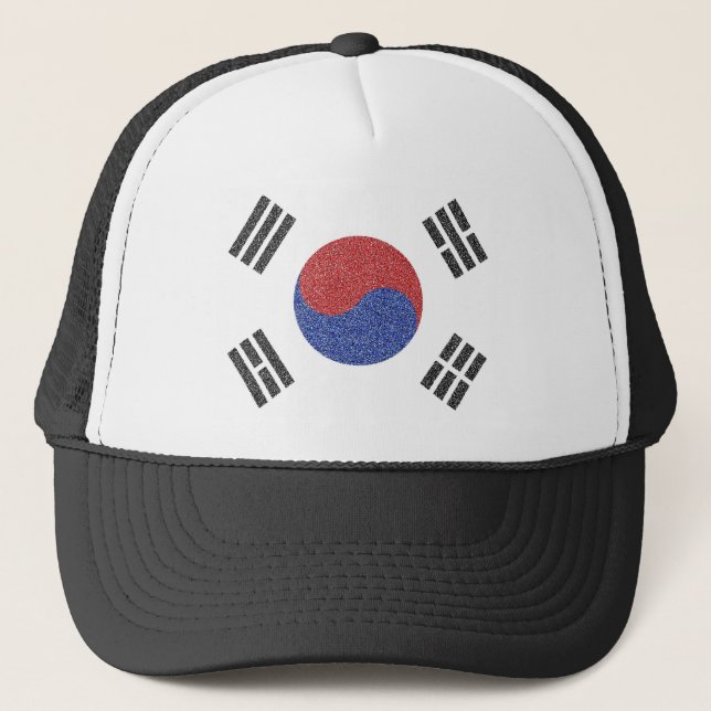 Gorra De Camionero Bandera surcoreana (Anverso)