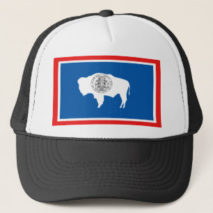 Gorra De Camionero Bandera Wyoming