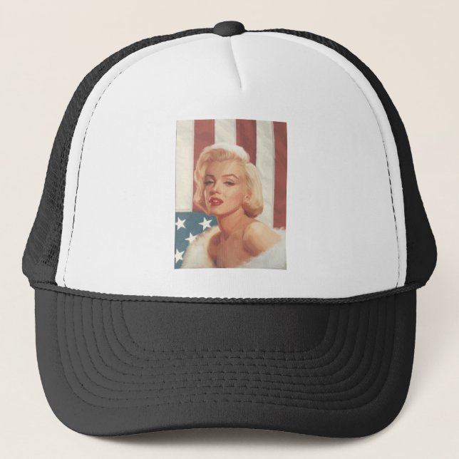 Gorra De Camionero Bandera ZAZZ de CC15 Marilyn (Anverso)