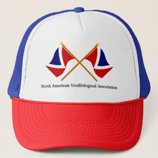 Gorra De Camionero Banderas cruzadas de NAVA con texto