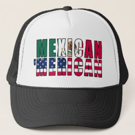 Gorra De Camionero Banderas de Merican del mexicano '-