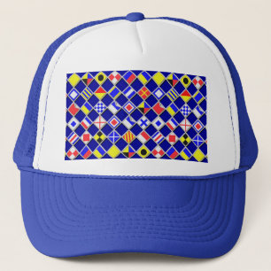 Gorra De Camionero Banderas náuticas controladas