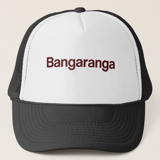 Gorra de camionero Bangaranga | Snapback de meme r (Anverso)