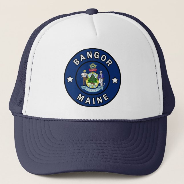 Gorra De Camionero Bangor Maine (Anverso)
