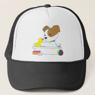 Gorra De Camionero Baño lindo del perrito