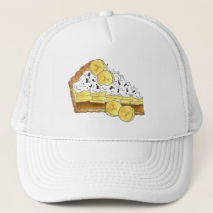 Gorra De Camionero Banoffee Banana Toffee Pie Slice Reino Unido Food