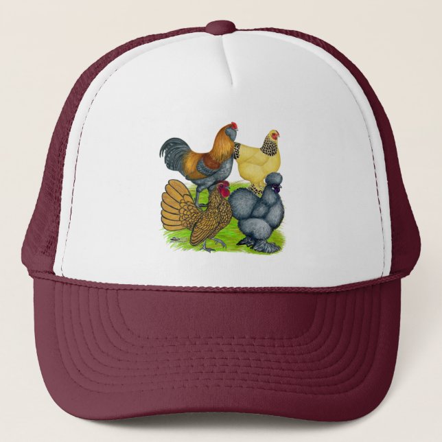 Gorra De Camionero Bantam Quartet (Anverso)