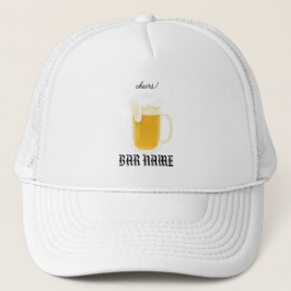 Gorra De Camionero Bar Business vintage beer logo shop