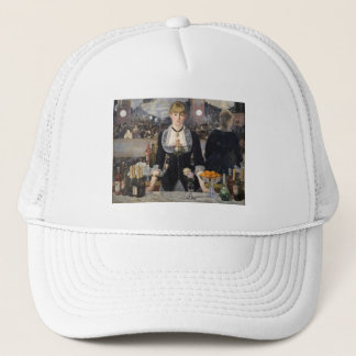 Gorra De Camionero Bar Chica en el Folies Bergere France