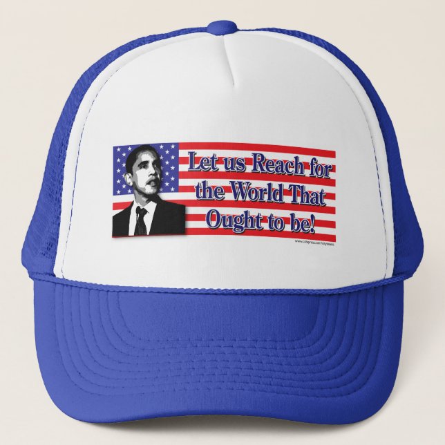 Gorra De Camionero Barack Obama (Anverso)