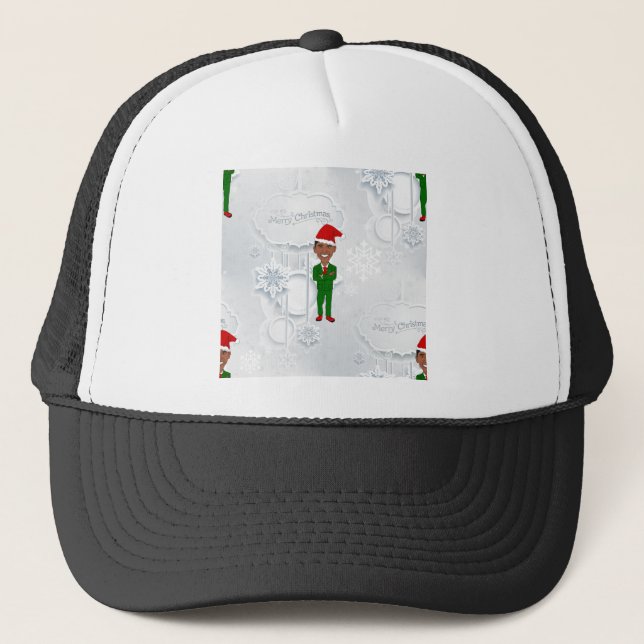 Gorra De Camionero barack obama santa (Anverso)