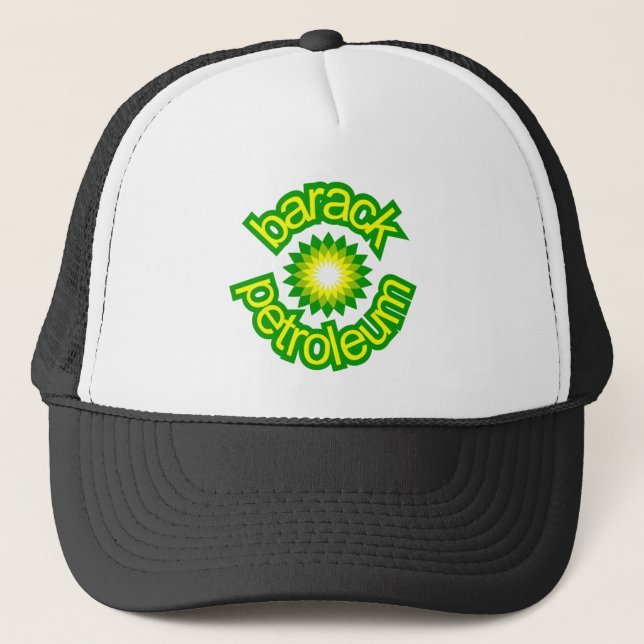 Gorra De Camionero Barack Petrolium BP (Anverso)