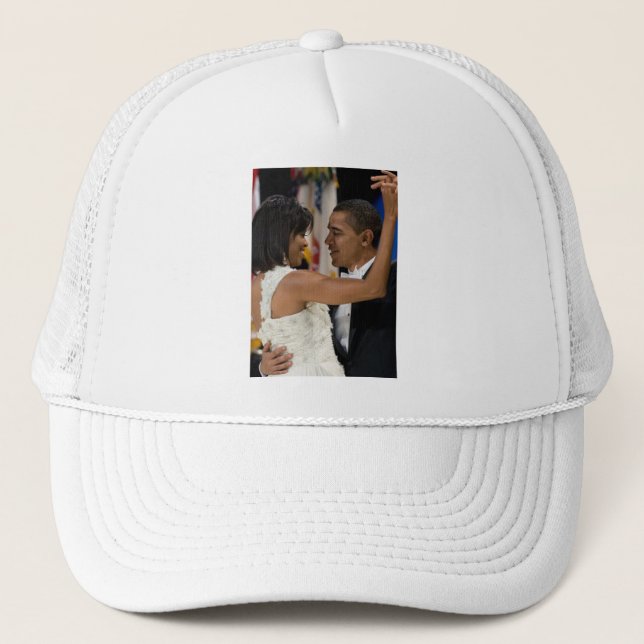 Gorra De Camionero Barack y Michelle Obama (Anverso)