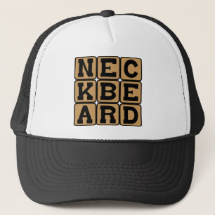 Gorra De Camionero Barba de cuello, meme de Internet