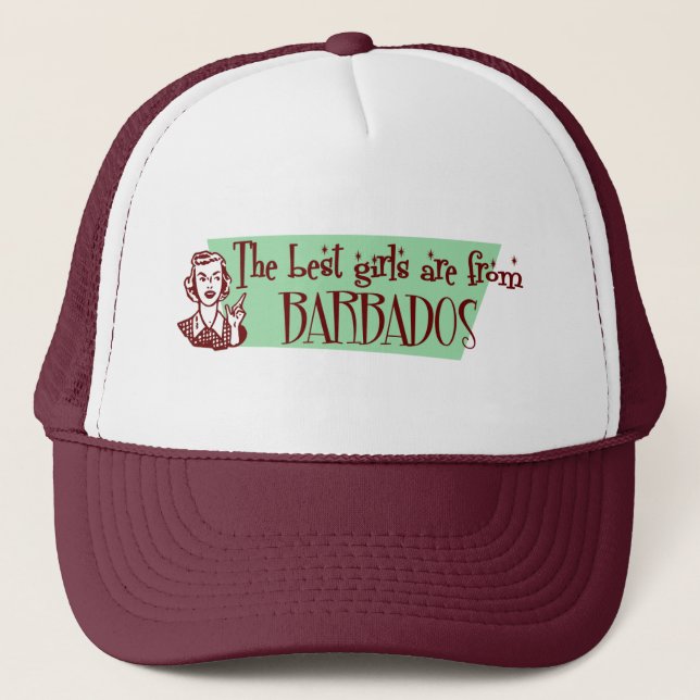 GORRA DE CAMIONERO BARBADOS (Anverso)
