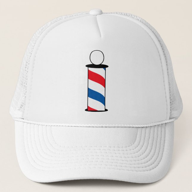 Gorra De Camionero Barber Polo (Anverso)